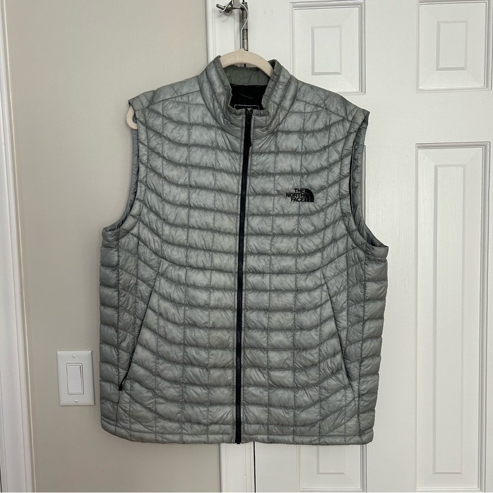 The North Face Men’s Silver Quilted Down Vest